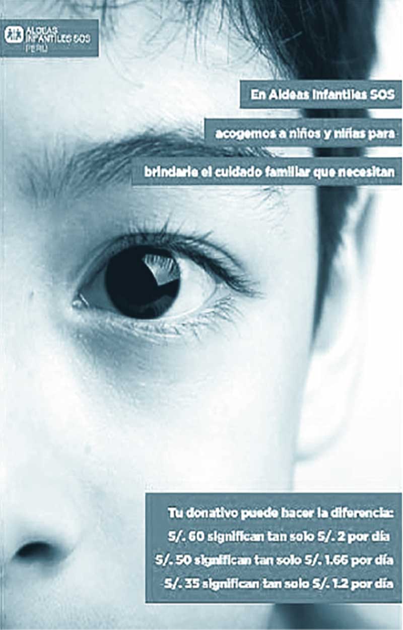 SOS Children's Villages Peru — Advert version 2