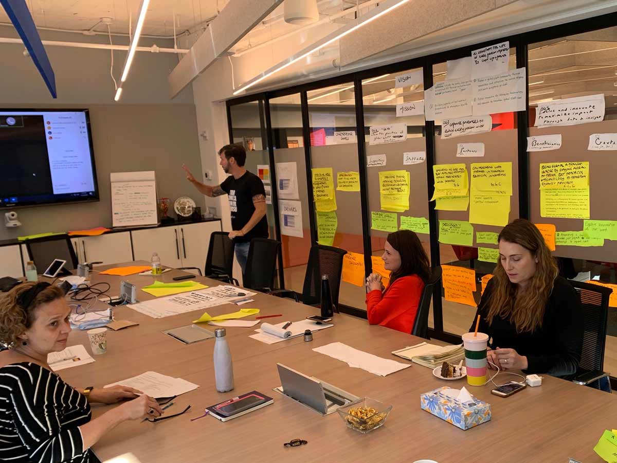 Decision Science planning session in New York City.