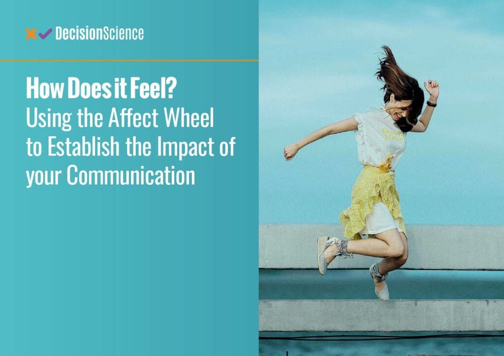 How Does It Feel? Using the Affect Wheel to establish the impact of your communication - PDF cover